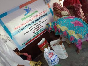 FAIZ WELFARE AID — Eid Packets Distribution, India 2023